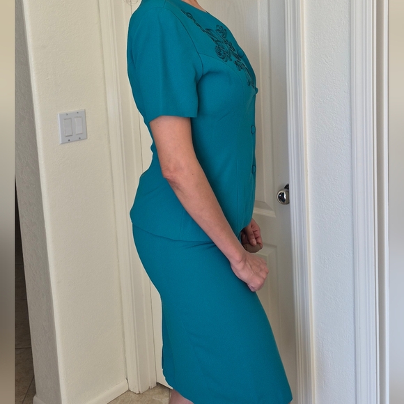 Vtg. A Studio by Pat Argenti skirtset Sz 10/Medium - Picture 2 of 16